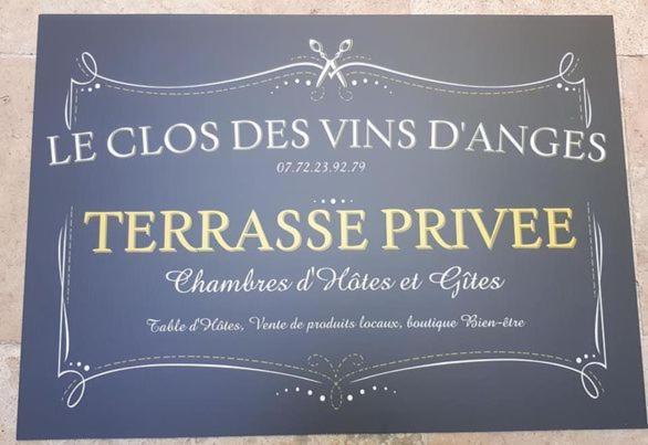 Chambres D Hotes Le Clos Des Vins D Anges Сен-Пьер-де-Шан Экстерьер фото